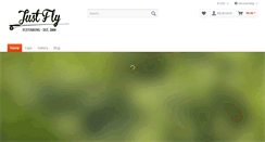 Desktop Screenshot of justfly-fishing.com